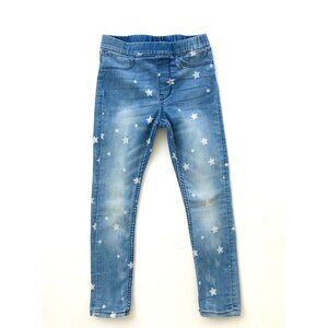 H&M &Denim Leggings Girls Size 4-5